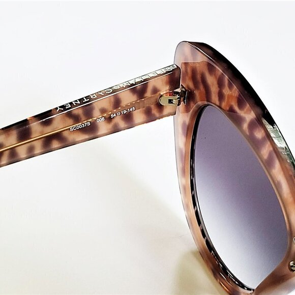 NWT Stella McCartney Authentic Cat Eye Leopard Print Sunglasses - Picture 6 of 11